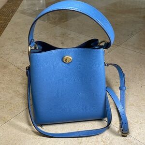 Coach Bucket Bag w/ Turn-Lock Closure